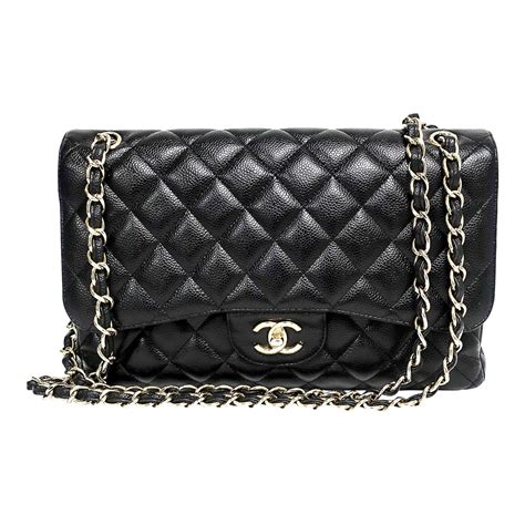 chanel caviar double flap jumbo|Flap Bags .